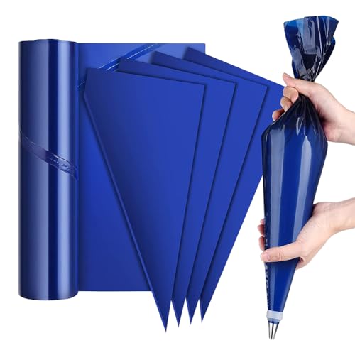 JIHUOO 50 Stück 53,3 cm blaue Spritzbeutel extra große Spritzbeutel dicke Backbeutel Backformen Dekorieren Gebäckbeutel für Kekse Kuchen Gebäck JIHUOO 50 Stück 53,3 cm blaue Spritzbeutel extra große Spritzbeutel dicke Backbeutel Backformen Dekorieren Gebäckbeutel für Kekse Kuchen Gebäck von JIHUOO