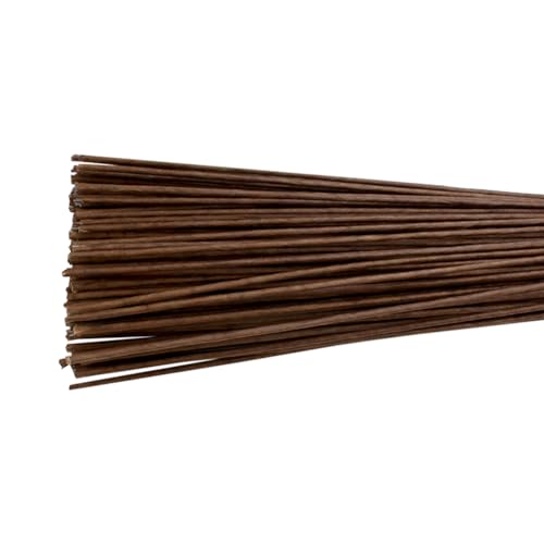 JIHUOO 60 Stück 40 cm dicke Blumendrahtstiele Papierblumendrahtstiele Bastelblumenstiele Floristenstraußstiele Blumenarrangement Zubehör braun JIHUOO 60 Stück 40 cm dicke Blumendrahtstiele Papierblumendrahtstiele Bastelblumenstiele Floristenstraußstiele Blumenarrangement Zubehör braun von JIHUOO