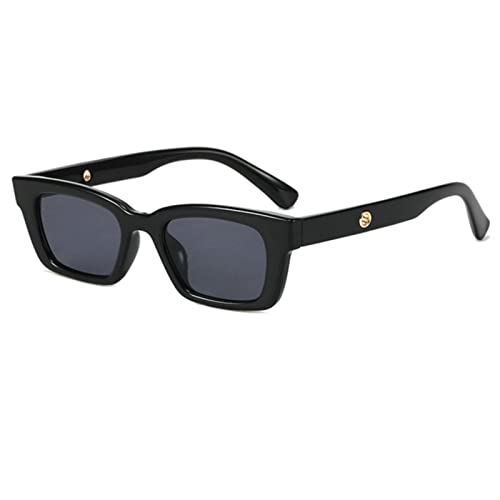 JIJIBA Mode Vintage Rechteck Rahmen Sonnenbrille Frauen Retro Sonnenbrille Cool Weibliche Beliebte quadratische Brille von JIJIBA