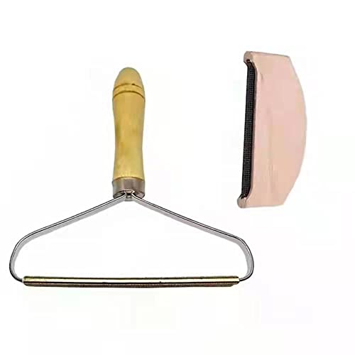 JIJICZ Tragbarer Fusselrasierer Fusselentferner Set, Wiederverwendbarer Manueller Portable Fuzz Shaver Fusselentfernung Lint Remover für Wolle Kleidung Strickmantel und Tierhaar JIJICZ Tragbarer Fusselrasierer Fusselentferner Set, Wiederverwendbarer Manueller Portable Fuzz Shaver Fusselentfernung Lint Remover für Wolle Kleidung Strickmantel und Tierhaar von JIJICZ