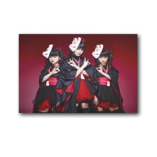 Babymetal Wandkunst-Poster, Scroll, Leinwandbild, Wohnzimmer, Dekoration, Zuhause, 40 x 60 cm von JIJIe