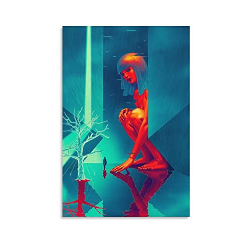 JIJIE Blade Runner 2049 Filmposter Druck Foto Kunst Malerei Leinwand Poster Home Modern Decor Poster 60 x 90 cm von JIJIE