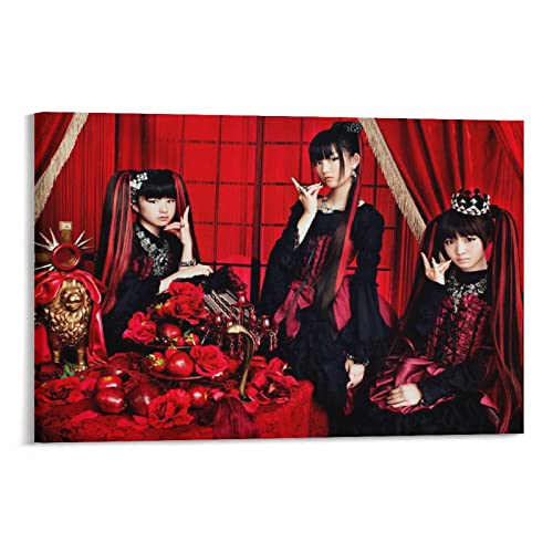 JIJIE Hot Babymetal Poster Kunstwerke Leinwand Poster Wandkunst Drucke Home Modern Decor 20 x 30 cm von JIJIe