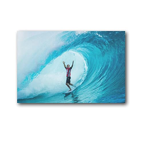 KELLY SLATER Poster, Heimdekoration, Poster, Wandkunst, zum Aufhängen, Bilderdruck, Schlafzimmer, dekoratives Malerei, Poster, ästhetisch, 30 x 45 cm von JIJIE