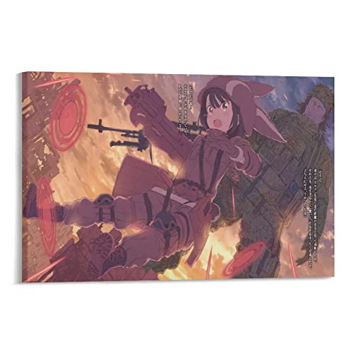 Sword Art Online Alternative Gun Gale Online Poster (4) Raum ästhetisch Poster Druck Kunst Wandbild Leinwand Poster Moderne Schlafzimmer Dekor 20,3 x 30,5 cm (20 Stück) von JIJIE