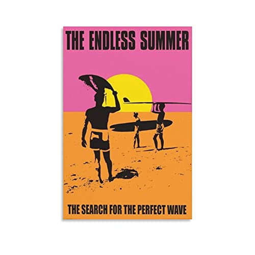 The Endless Summer 1966 Poster, Kunstdruck, Wandkunst, Poster, Malerei, Leinwand, Kunstwerke, Idee, Raum, ästhetisch, 60 x 90 cm von JIJIE