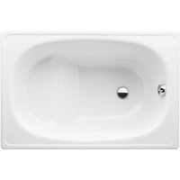 Groupe Roca) Riga Raumsparende Badewanne 105 x 70 x 37,5 cm aus emailliertem Stahl, Weiß (H2340000000001) - Jika von JIKA