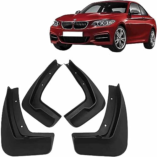 JILEIOK 4 Stück Auto Schmutzfänger für BMW 2 Series F22 F45 2015-2020, Kratzfest Spritzschutz Vorne Hinten Rads Wasserdicht Kotflügel Auto Protection ZubehöR von JILEIOK