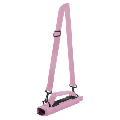 JILILAL Outdoor Golf Club Carrying Bag, Mini Handheld Golf Club Bag, Portable Green Bag, Crossbody Golf Club Shoulder Bag(Hold 3-6 Clubs)(Pink) von JILILAL