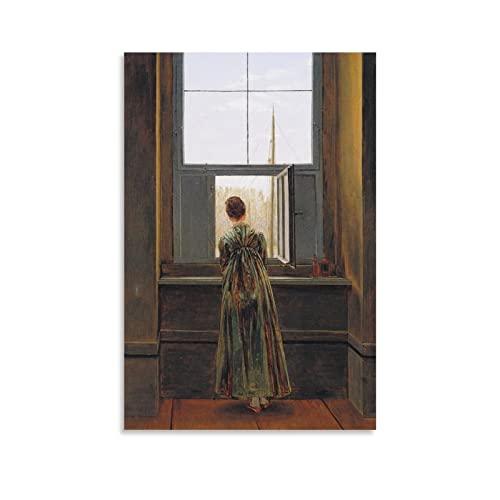 JILIP Caspar David Friedrich Poster Bild Druck Wandkunst Poster Gemälde Leinwand von JILIP