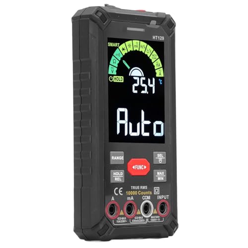 Instrument kompatibel mit intelligentem Digital-Multimeter mit großem Anzeigebildschirm, hochpräziser Multi Ohm Volt Amp Tester von JIMIGGAO