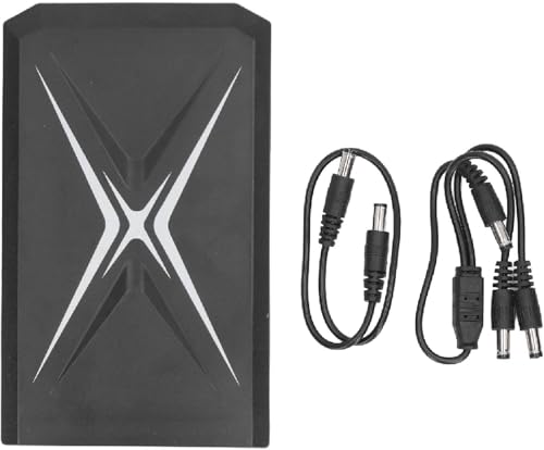 Kompaktes 8800 mAh USV-System-kompatibles Werkzeug, unterstützt Router, WLAN-Kamera mit 2 Eingangsmethoden, integrierter Akku, Stromkreisschutz, ideal für Stromausfälle. von JIMIGGAO