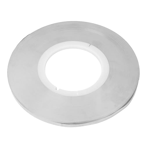 Werkzeug Kompatibel mit Akku-Punktschweißband, Pure Strip 0,12 mm 1 kg stahlbeschichtetes Streifenband zur Kompatibilität mit dem Löten von Li-Po-Akkus, Punktschweißgeräten (0,12 * 8 mm) von JIMIGGAO