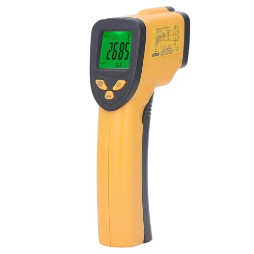 Werkzeug Kompatibel mit Berührungsloses Infrarot-Thermometer mit digitaler Anzeige, Temperaturpistole für die Kompatibilität mit Weitbereichstests von JIMIGGAO