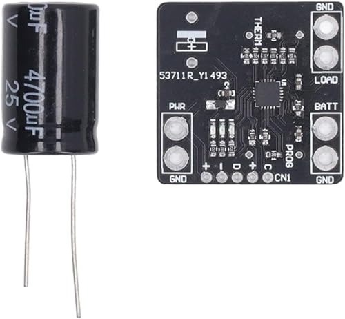 Werkzeug Kompatibel mit MCP73871 Lithium-Batterie-Ladeplatine 4,2 V 1 A, kompakt und praktisch, vielseitig einsetzbar, kompatibel mit GPS, Smartphones, Digitalkameras von JIMIGGAO