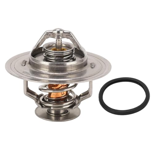 Werkzeug Kompatibel mit Motorthermostat, 82 ℃, Ersatz mit Unterlegscheibe, Legierung, Baggerthermostat, kompatibel mit 6732-61-1620 von JIMIGGAO