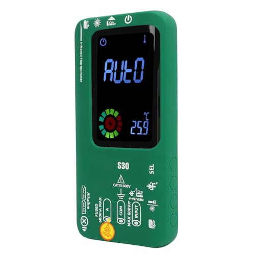 Werkzeug Kompatibel mit Multifunktionales Multimeter, LCD-Farbdisplay mit hochpräzisem Infrarot-Thermometer, Schaltungsanalysator, kompatibel mit Autowerkstätten von JIMIGGAO