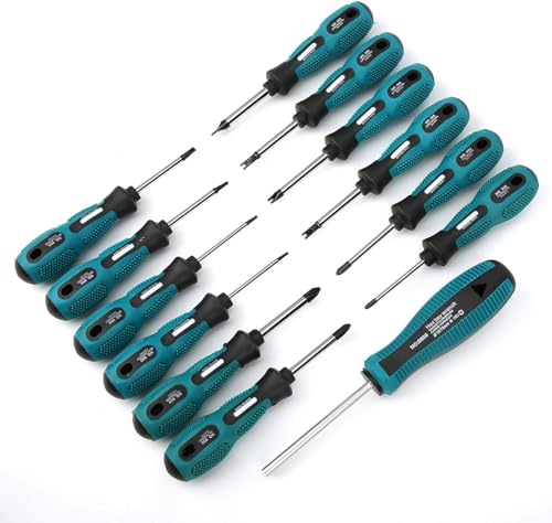 Werkzeug Kompatibel mit Schraubendreher-Set mit hoher Härte und ergonomisch geformtem TPR-Griff für bequeme Verwendung am Tisch, 45# Stahlmaterial, Handwerkzeuge Werkzeug Kompatibel mit Schraubendreher-Set mit hoher Härte und ergonomisch geformtem TPR-Griff für bequeme Verwendung am Tisch, 45# Stahlmaterial, Handwerkzeuge von JIMIGGAO