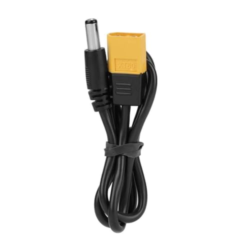 Werkzeug Kompatibel mit XT60-Stecker auf Stecker DC 5,5 x 2,5 mm DC5525 Stromkabel 20 Zoll von JIMIGGAO