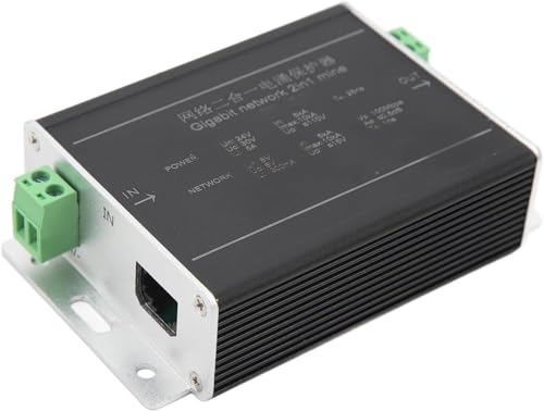 Werkzeug kompatibel mit 2-in-1-Ethernet-Überspannungsschutzgerät 24 V Netzwerkkamera-Schutz von JIMIGGAO