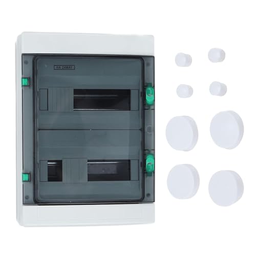 Werkzeug kompatibel mit ABS und PC Abzweigkasten mit transparenter Klappabdeckung Stromverteilerkasten IP65 Wasserdicht von JIMIGGAO