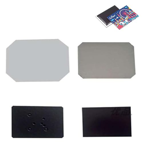 JIMINHUIXIN 50x50/80x53/90x65mm Foto Magnet Herstellungsmaschine, Magnet Herstellung Maschine – Ultimate Set Für DIY Kühlschrankmagnete Mit 100 Sätzen Verbrauchsmaterial Und Zubehör von JIMINHUIXIN