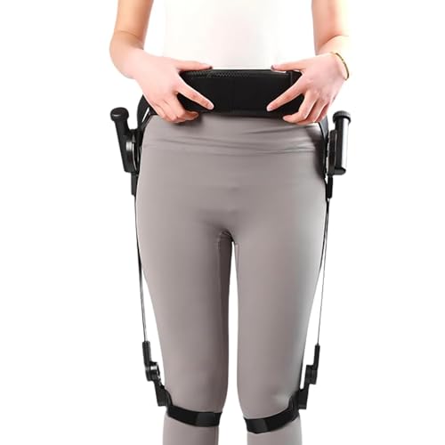 JIMINHUIXIN Bionic Power Walking Aid – S/M/L Exoskelett Beine Unterstützung – Verstellbare Exoskelett-Gehhilfe für Senioren & Schlaganfall-Reha – Untere Gliedmaßen Assistenz von JIMINHUIXIN