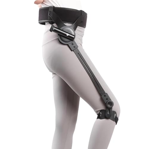 JIMINHUIXIN Exoskelett-Gehhilfe Schlaganfall-Hemiplegie Reha-Trainingsgerät, Bionic Leg Rehabilitation Aid Device, 3-stufig Verstellbare Gehhilfe zur Unterstützung der unteren Gliedmaßen von JIMINHUIXIN