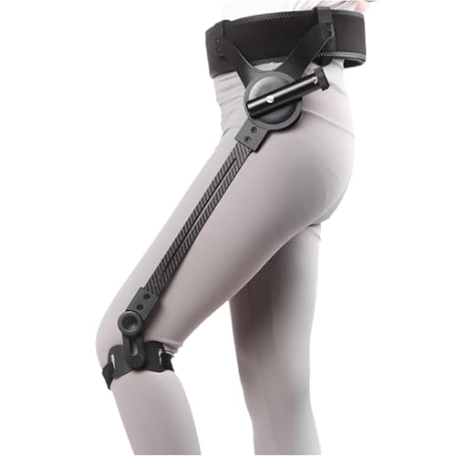 JIMINHUIXIN Exoskelett-Gehhilfe Schlaganfall-Hemiplegie Reha-Trainingsgerät, Bionic Leg Rehabilitation Aid Device, 3-stufig Verstellbare Gehhilfe zur Unterstützung der unteren Gliedmaßen von JIMINHUIXIN
