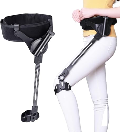 JIMINHUIXIN Exoskelett-Gehhilfen Schlaganfall-Hemiplegie – Bionic Leg Rehabilitation Aid Device – Gehhilfe zur Unterstützung der unteren Gliedmaßen für ältere Menschen & Mobilitätstraining von JIMINHUIXIN