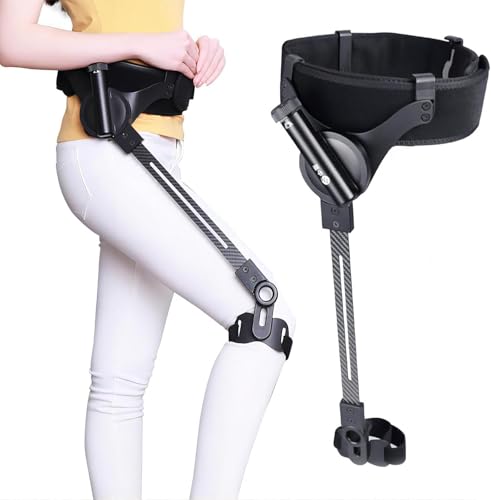 JIMINHUIXIN Exoskelett-Gehhilfen Schlaganfall-Hemiplegie – Bionic Leg Rehabilitation Aid Device – Gehhilfe zur Unterstützung der unteren Gliedmaßen für ältere Menschen & Mobilitätstraining von JIMINHUIXIN