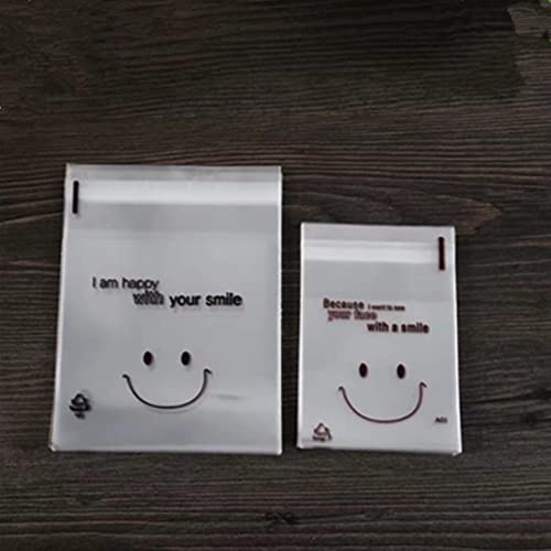 JIMINISO 3 Größen Smiley Backbeutel Kunststoff Lollipop Transparent Cellophanbeutel Smiley-Gesicht Selbstklebend Süßigkeiten Kekse DIY OPP Beutel JIMINISO 3 Größen Smiley Backbeutel Kunststoff Lollipop Transparent Cellophanbeutel Smiley-Gesicht Selbstklebend Süßigkeiten Kekse DIY OPP Beutel von JIMINISO