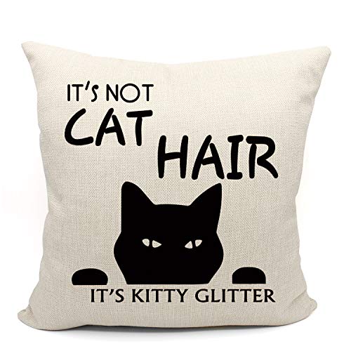 JIMOWANG Black Cat Throw Pillow Covers Standard Size 18X18 Inch Pillow Cases Decorative for Home Bedroom Sofa JIMOWANG Black Cat Throw Pillow Covers Standard Size 18X18 Inch Pillow Cases Decorative for Home Bedroom Sofa von JIMOWANG