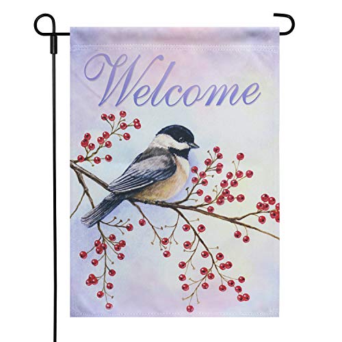 JIMOWANG Gartenflagge, doppelseitig, für den Außenbereich, dekorativ, für Veranda, Terrasse, 30,5 x 45,7 cm von JIMOWANG