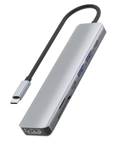 JIMYIU USB C Hub 7 in 1 USB C to HDMI JIMYIU USB C Hub 7 in 1 USB C to HDMI von JIMYIU