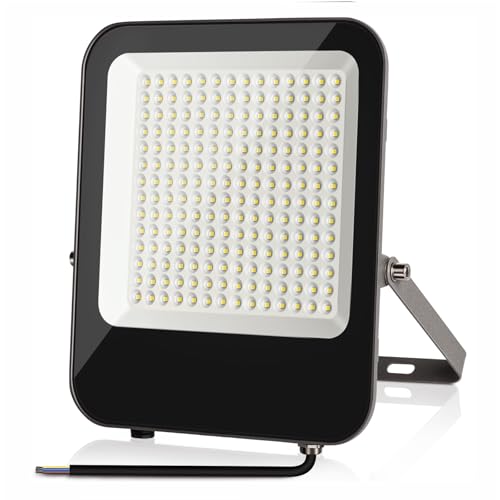 JINABLOSSY LED Strahler Außen 150W 3000K Warmweiß LED Fluter 196 LEDs Superhell 15000LM LED Scheinwerfer, IP65 Wasserfest LED Aussenstrahler für Hell Garten Garage Sportplatz Hof Auffahrt Türen JINABLOSSY LED Strahler Außen 150W 3000K Warmweiß LED Fluter 196 LEDs Superhell 15000LM LED Scheinwerfer, IP65 Wasserfest LED Aussenstrahler für Hell Garten Garage Sportplatz Hof Auffahrt Türen von JINABLOSSY