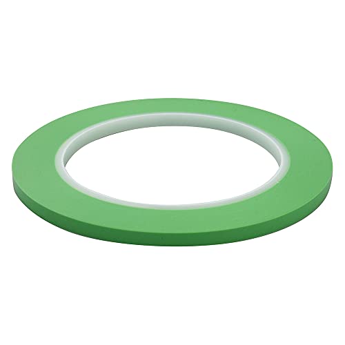 JINBING Fine Line Finline Vinyl-Abdeckband, Automobil-Farbe, Modellbau, für Kurven, Grün, 5 mm x 2 Rollen von JINBING