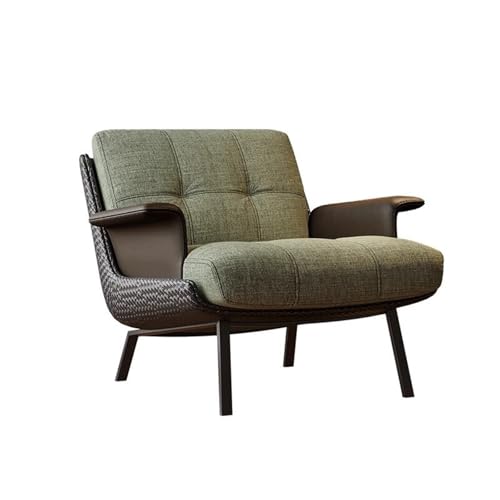 JINBIXIANGDJKS Einzelsofastuhl, Schlichtes Modedesign, Leichter Luxus, Freizeitbüro-Arbeitszimmerstuhl von JINBIXIANGDJKS