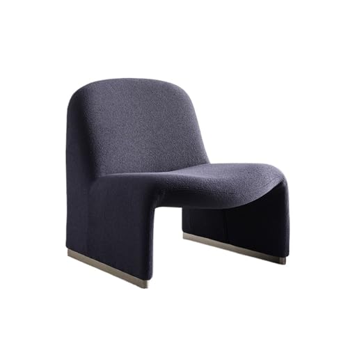 JINBIXIANGDJKS Einzelsofastuhl Balkon Freizeit Modern Einfach Mode Home Einzelstuhl(Darkpurple) von JINBIXIANGDJKS
