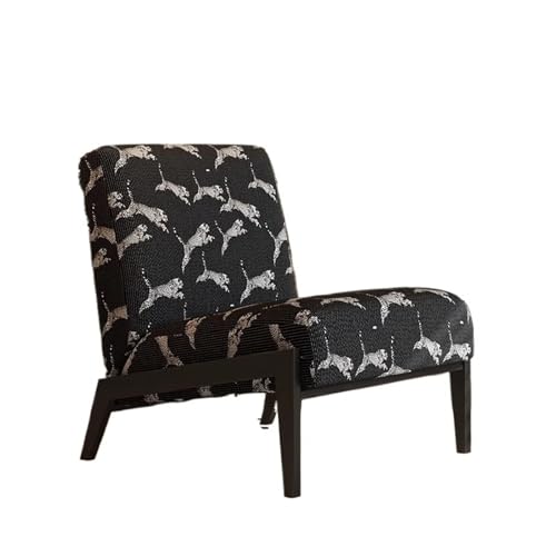 JINBIXIANGDJKS Einzelsofastuhl Retro Schlichtes Design Wohnzimmer Home Balkon Faul Freizeitstuhl(StyleB) von JINBIXIANGDJKS