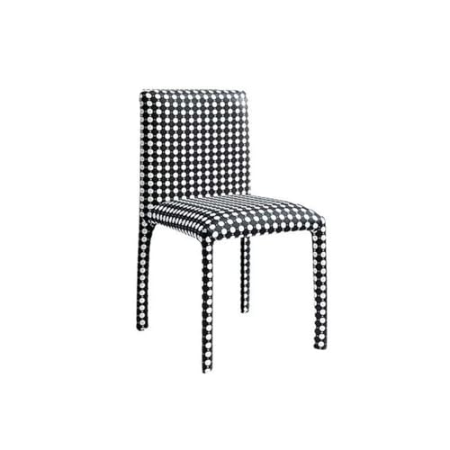 JINBIXIANGDJKS Esszimmerstuhl Home Simple Fashion Design Restaurant Polka Dot Hocker von JINBIXIANGDJKS