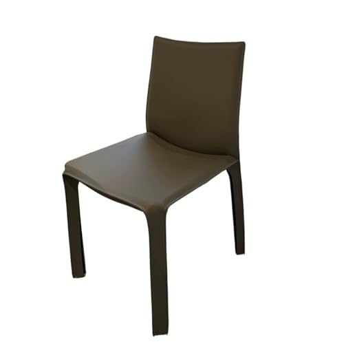 JINBIXIANGDJKS Esszimmerstuhl Licht Luxus Moderne Einfache Restaurant Design Home(Gray) von JINBIXIANGDJKS