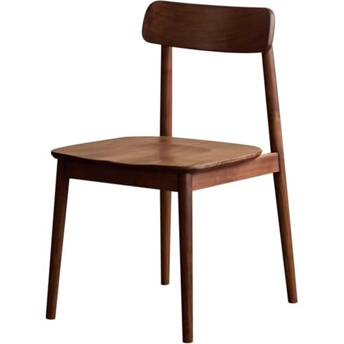 JINBIXIANGDJKS Esszimmerstuhl Massivholz Schlichtes Modedesign Home Rückenlehne Freizeit von JINBIXIANGDJKS