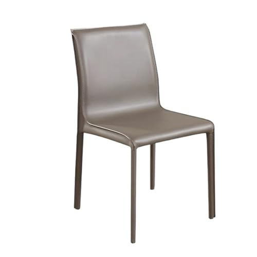 JINBIXIANGDJKS Esszimmerstuhl for Zuhause, Modernes, Schlichtes Design, Hotel-Restaurant-Stuhl Mit Rückenlehne(Gray) von JINBIXIANGDJKS