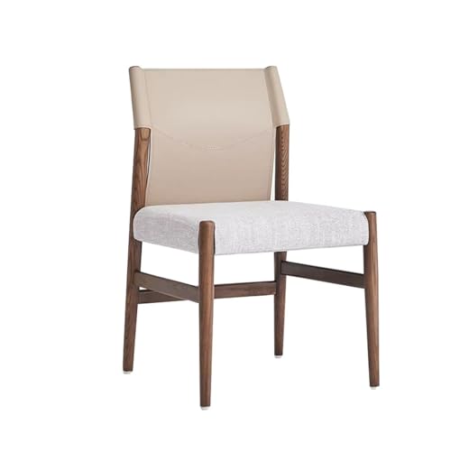 JINBIXIANGDJKS Esszimmerstuhl for Zuhause, Stilvoller Stuhl Mit Schlichtem Design Und Weicher Rückenlehne von JINBIXIANGDJKS