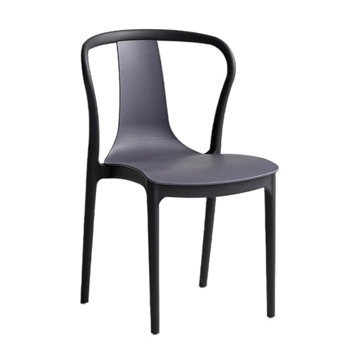 JINBIXIANGDJKS Farblich Passender, Schlichter Modedesign-Hotel-Freizeitstuhl, Arbeitszimmer-Schreibtischstuhl, Esszimmerstuhl(Gray) von JINBIXIANGDJKS