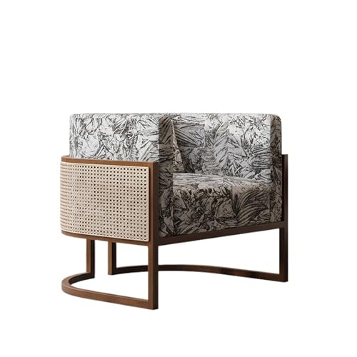 JINBIXIANGDJKS Freizeit Einzel Sofa Stuhl Design Retro Hotel Homestay Massivholz(StyleC) von JINBIXIANGDJKS