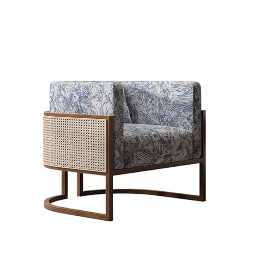 JINBIXIANGDJKS Freizeit Einzel Sofa Stuhl Design Retro Hotel Homestay Massivholz(StyleE) von JINBIXIANGDJKS