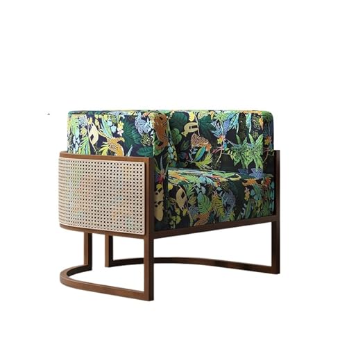 JINBIXIANGDJKS Freizeit Einzel Sofa Stuhl Design Retro Hotel Homestay Massivholz(Styled) von JINBIXIANGDJKS