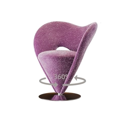 JINBIXIANGDJKS High-End-Licht Luxus Einzelsofa Einfache Mode-Design Freizeit Stuhl Kegel(Pink) von JINBIXIANGDJKS